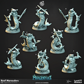 Reef Marauders 3D-printed model